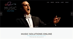 Desktop Screenshot of musicsolutionsonline.com